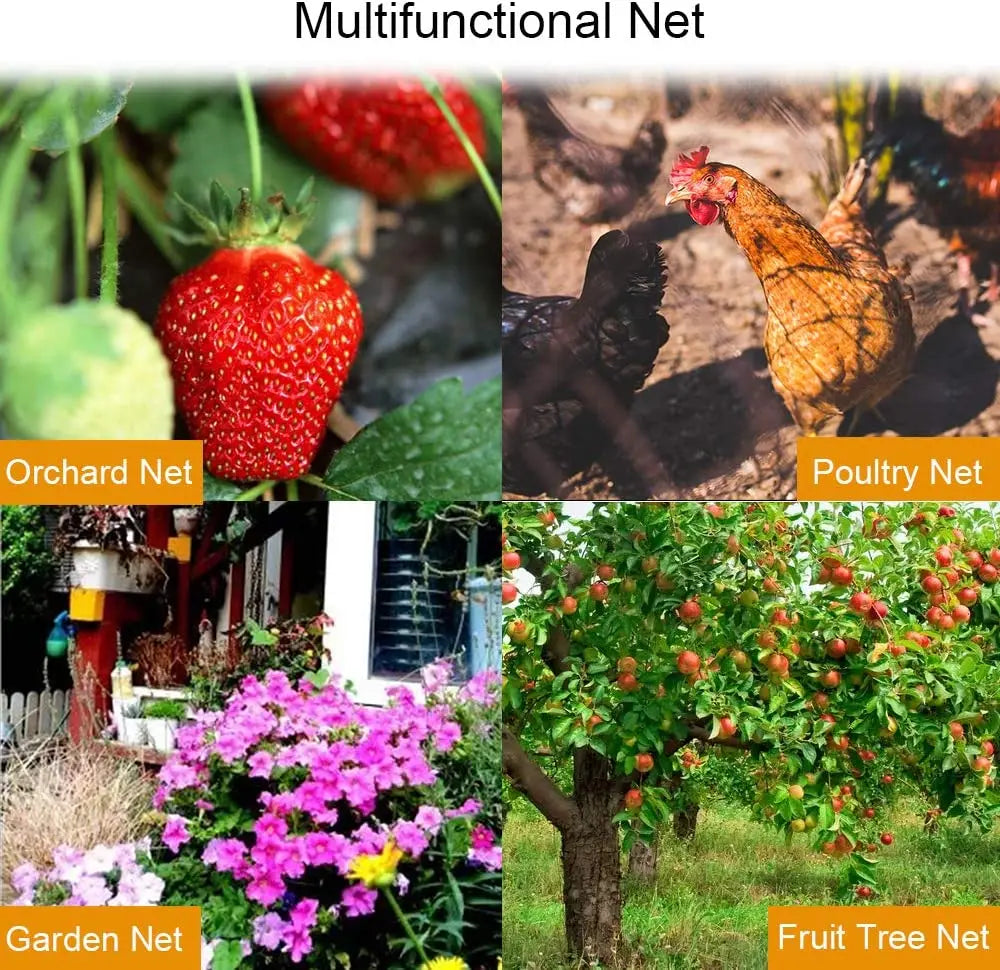 Heavy Duty Bird & Animal Netting – Garden & Crop Protection