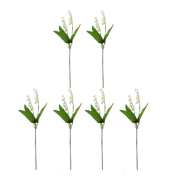 Elegant Lily of the Valley Faux Flowers for Home & Wedding Decor