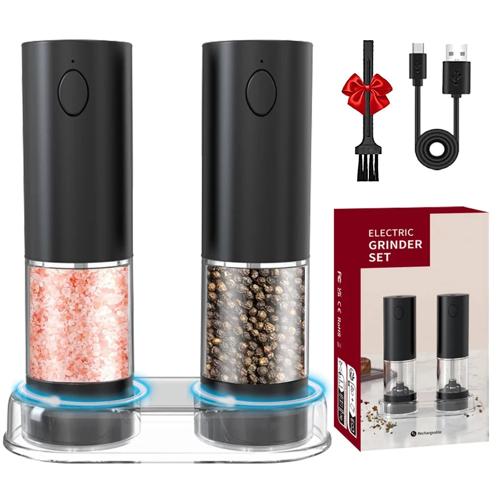 Rechargeable Electric Salt & Pepper Grinder