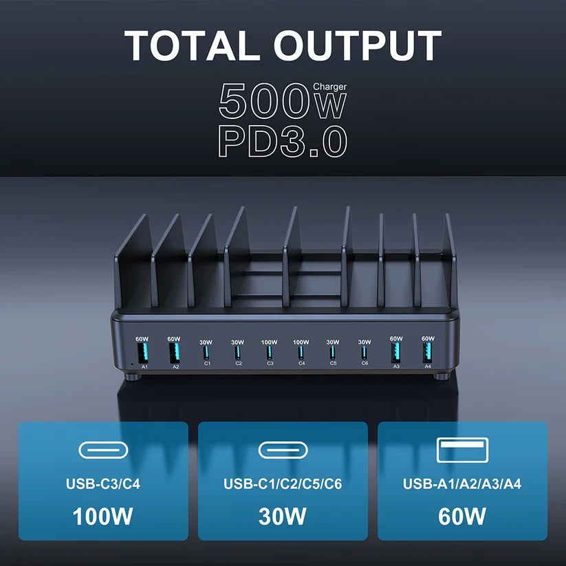 Multi Device USB Charging Station