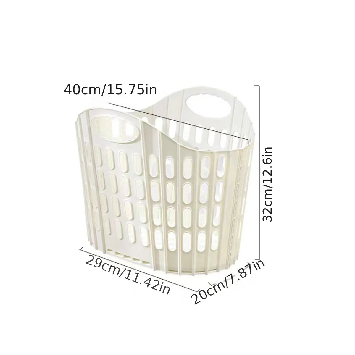 Foldable Laundry Hamper – Large Capacity Portable Clothes Organizer