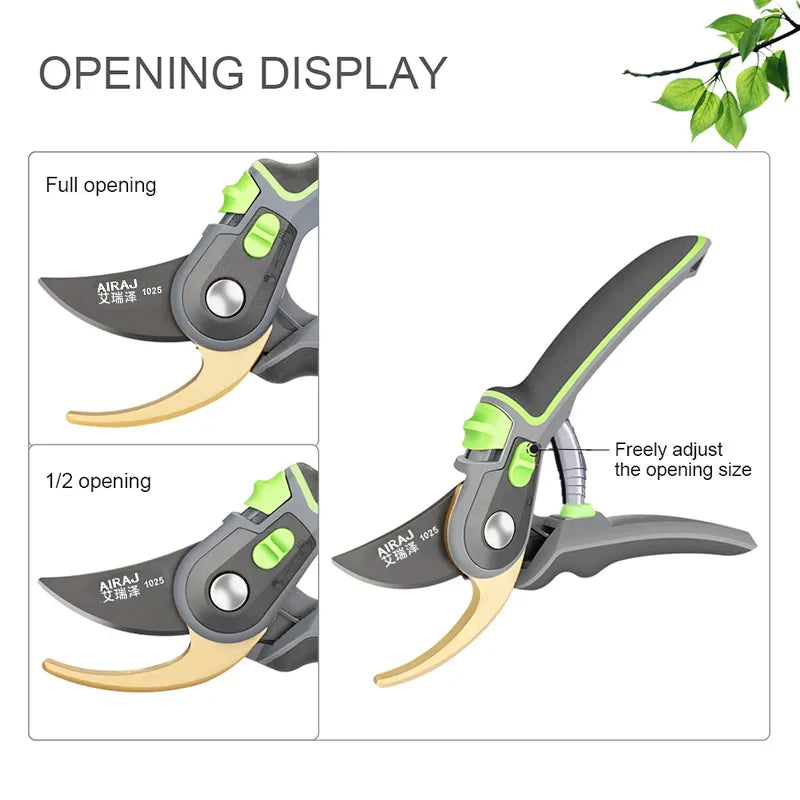 Bypass Pruning Shears – Sharp & Comfortable Gardening Scissors