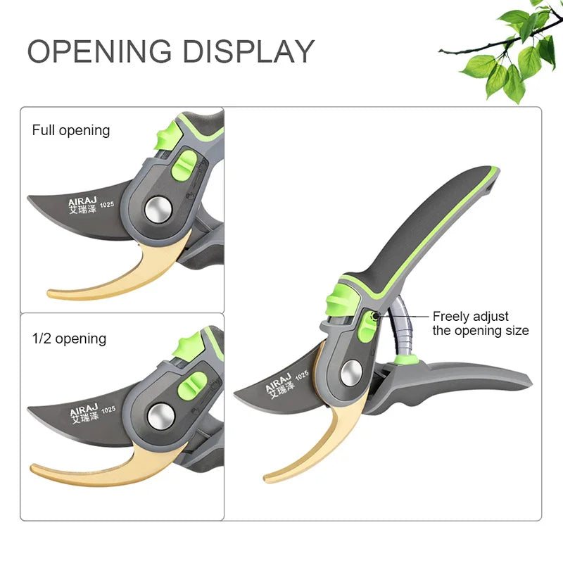 Bypass Pruning Shears – Sharp & Comfortable Gardening Scissors