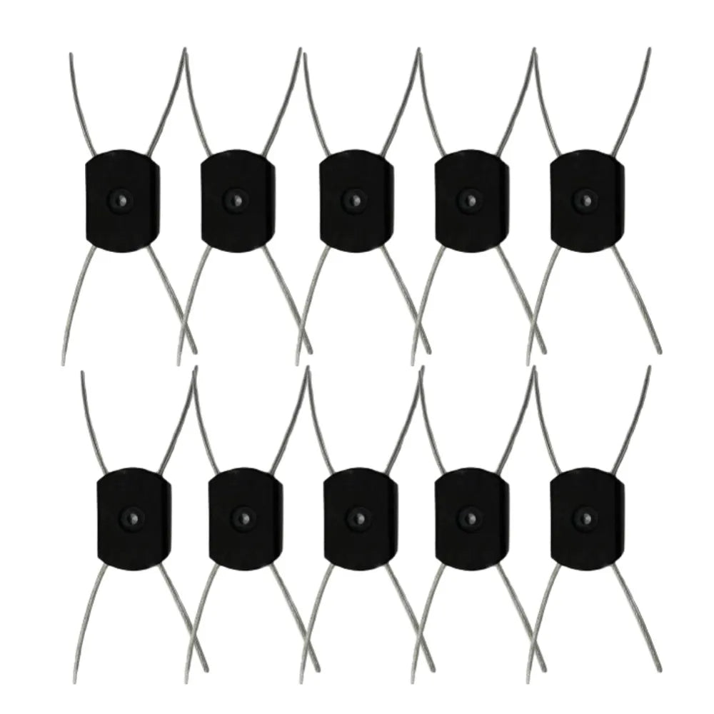 Steel Wire Trimmer Head – Durable Replacement for Cordless Weed & Grass Trimmers