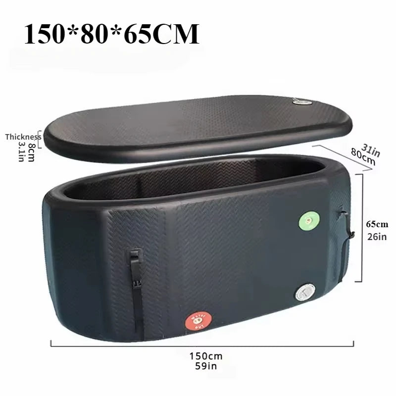 Inflatable Ice Bath Tub 132 Gal – Athletes Recovery Pod