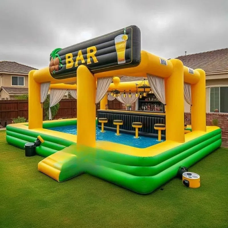 Inflatable Pool Bar – Floating Drink Station for Pool Parties