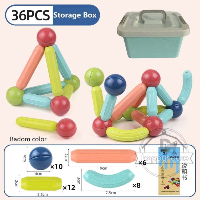 Magnetic Building Blocks | Fun Educational Toy for Kids