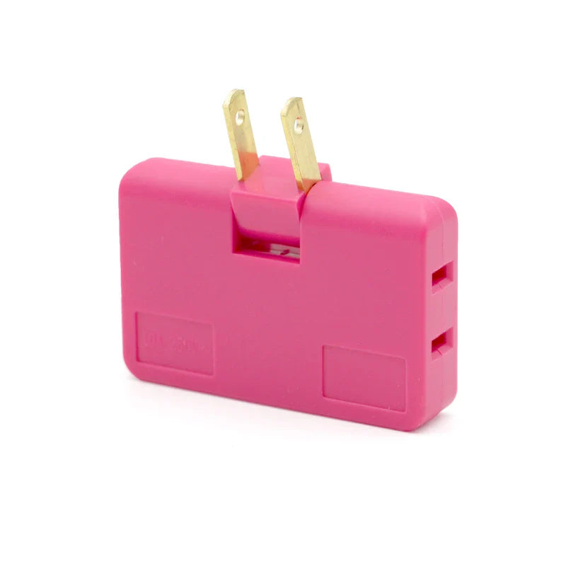 US 3-in-1 Rotatable Extension Plug Adapter