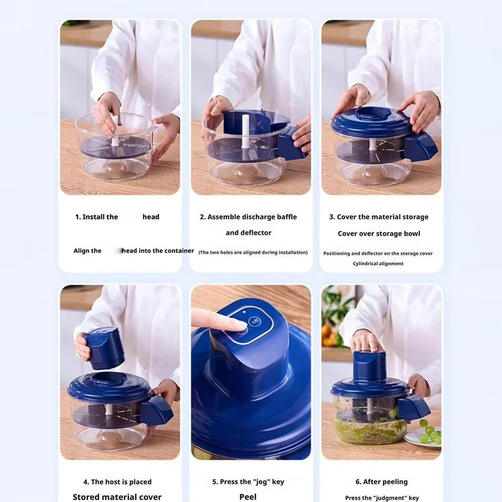 Rechargeable Electric Fruit Peeler