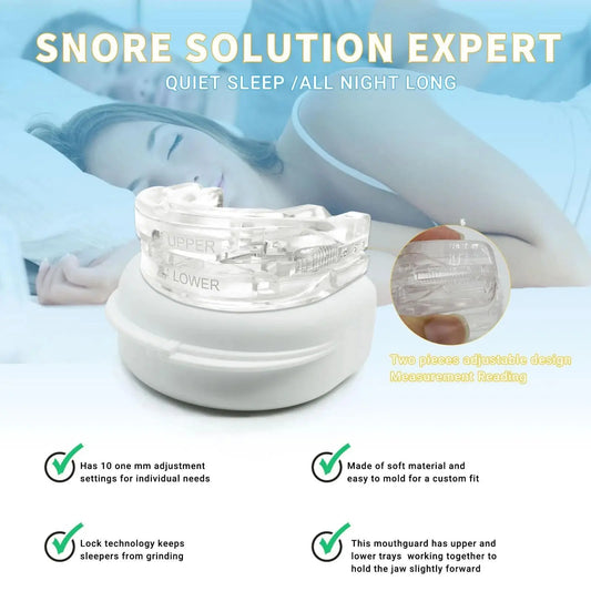 Anti-Snoring Mouthpiece - Natural Way to Sleep Better
