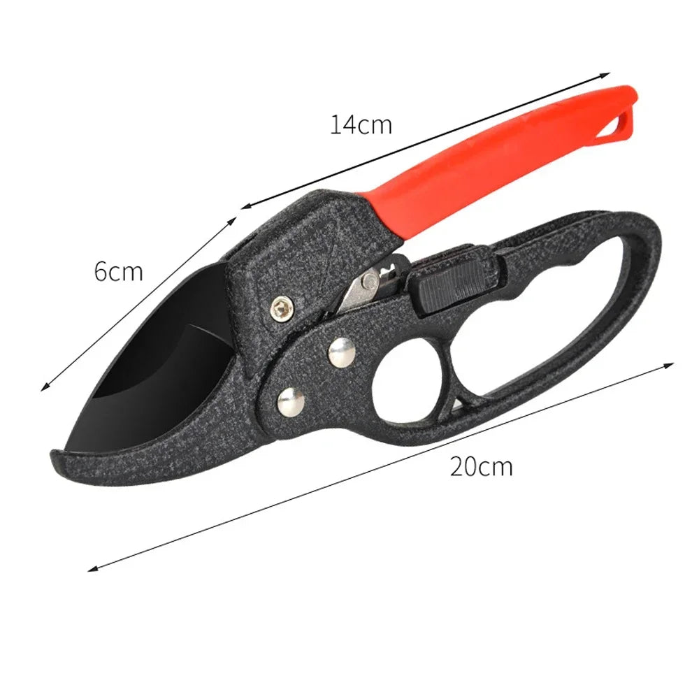 Titanium Garden Pruning Shears – Ergonomic Bypass Cutter