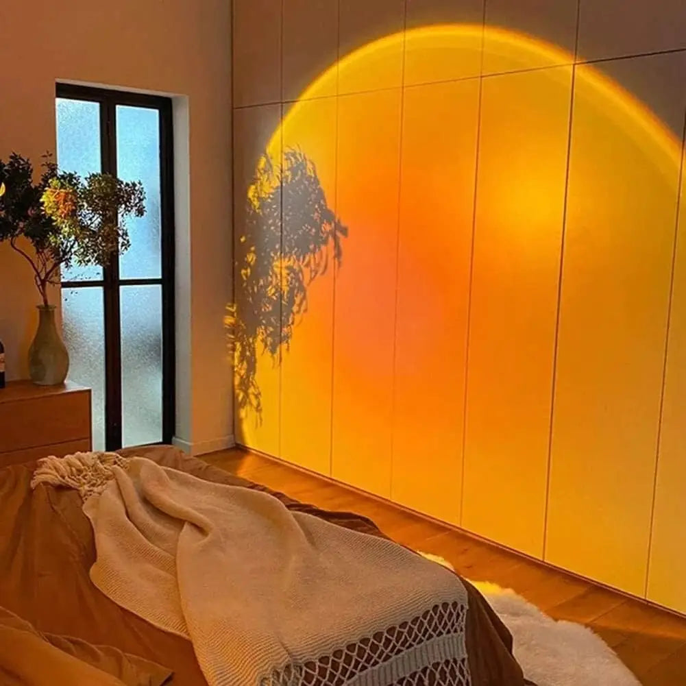 Sunset Lamp – Rotatable LED Home Light