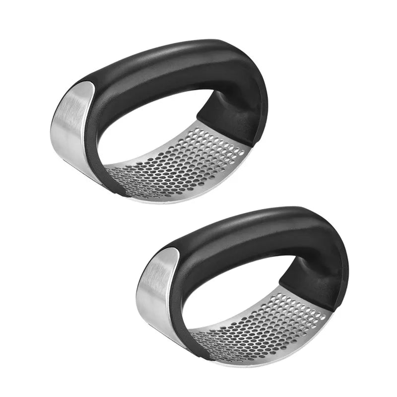 Stainless Steel Garlic Press & Mincer Tool