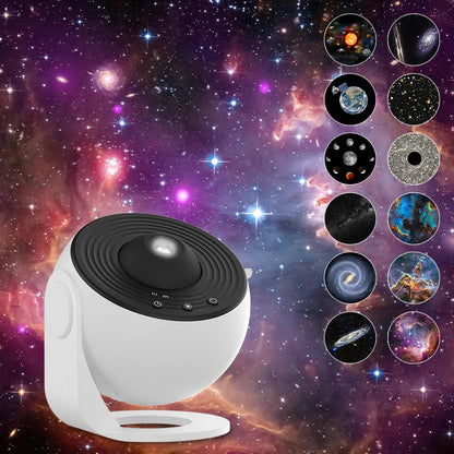 Cozy Bedroom Lighting with a 360° Galaxy Night Light Projector