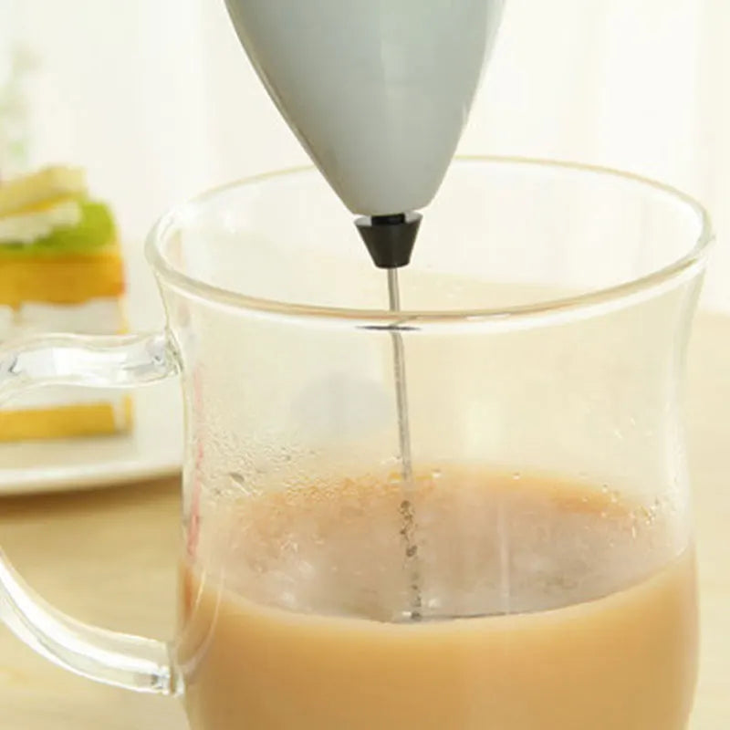 Handheld Milk Frother – Café-Style Foam in Seconds