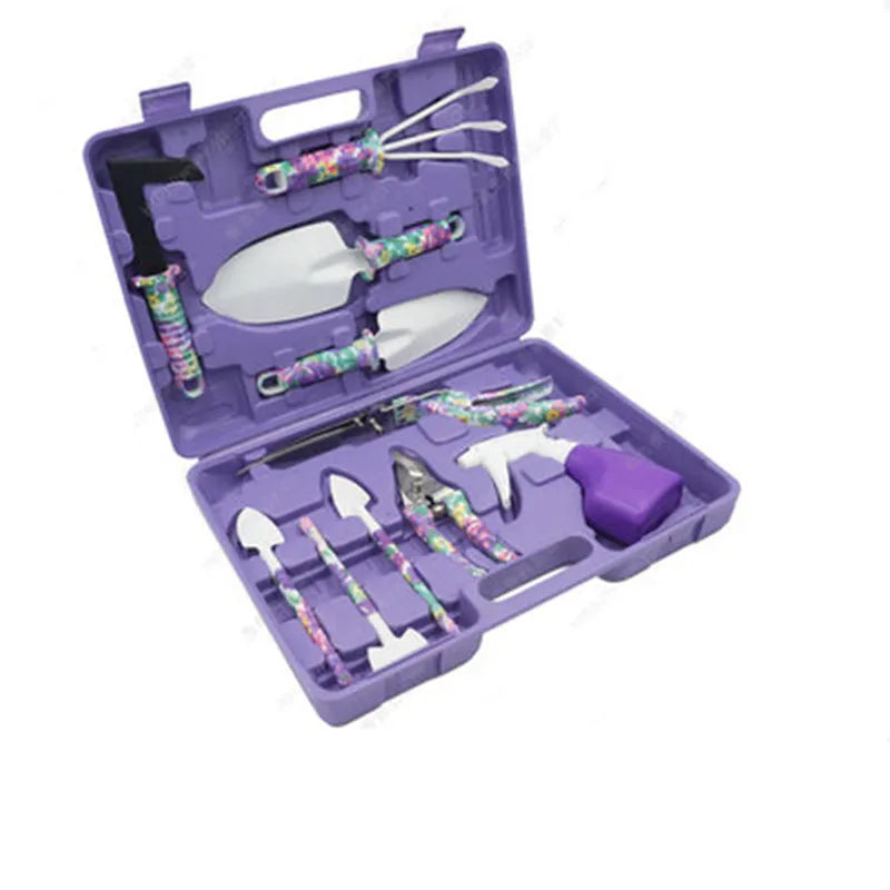 10-Piece Garden Tool Set – Pruning, Grafting & Digging Kit