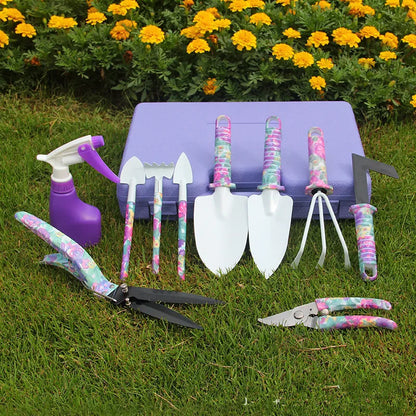 10-Piece Garden Tool Set – Pruning, Grafting & Digging Kit