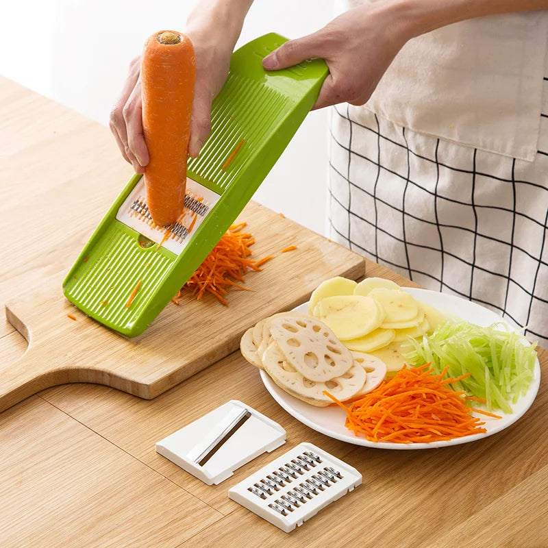 Mandoline Slicer – 3 Blade Vegetable Cutter