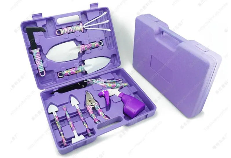 10-Piece Garden Tool Set – Pruning, Grafting & Digging Kit