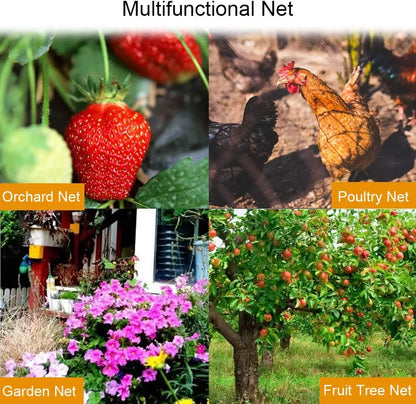 Heavy Duty Bird & Animal Netting – Garden & Crop Protection