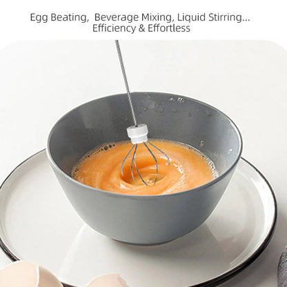 Rechargeable 2-in-1 Milk Frother & Egg Beater