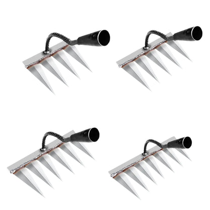 Heavy Duty Garden Hand Rake – Backyard & Vegetable Tool