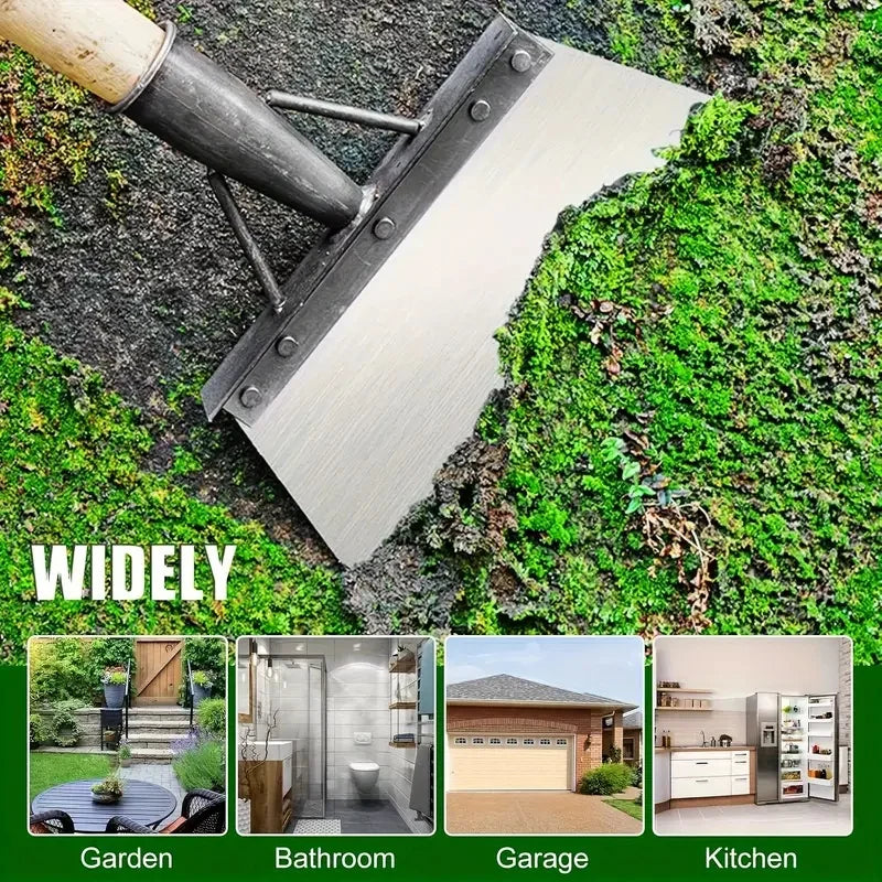 Heavy-Duty Garden Weeding & Edging Shovel (Multi-Use, Rust-Resistant)