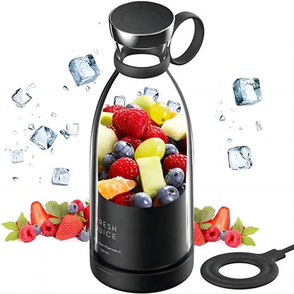 Portable USB Juicer Cup – 350ml Rechargeable Blender