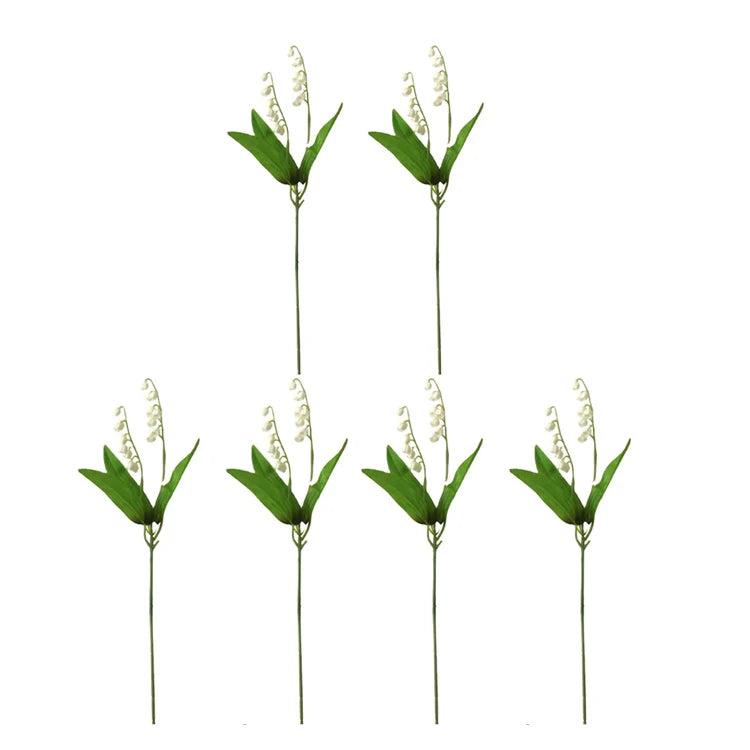 Elegant Lily of the Valley Faux Flowers for Home & Wedding Decor