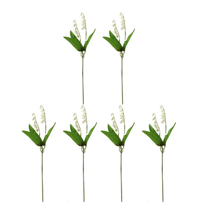 Elegant Lily of the Valley Faux Flowers for Home & Wedding Decor