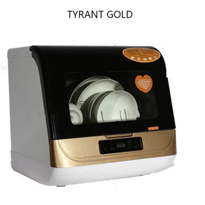 Compact Smart Countertop Dishwasher with Auto Drying (4–6 Place Settings)
