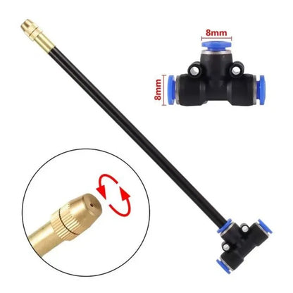 Garden Misting & Irrigation Kit – Adjustable DIY Spray System