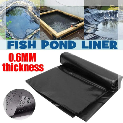 Heavy Duty Waterproof Pond Liner – 5x10ft Durable Garden & Fish Pond Sheet