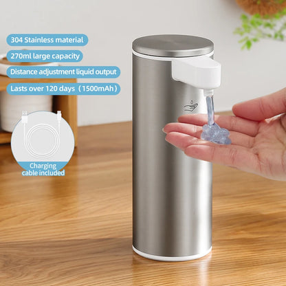 Touchless Stainless Steel Soap Dispenser