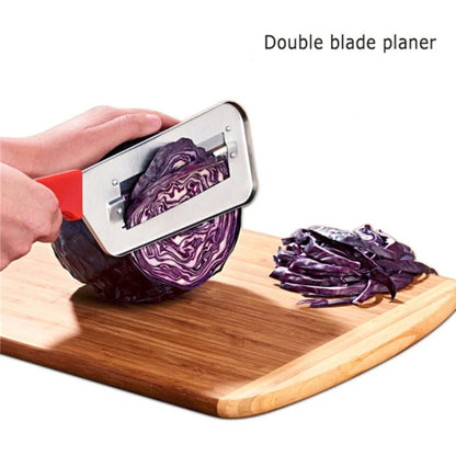 Stainless Steel Vegetable Slicer – Double Blade Kitchen Cutter