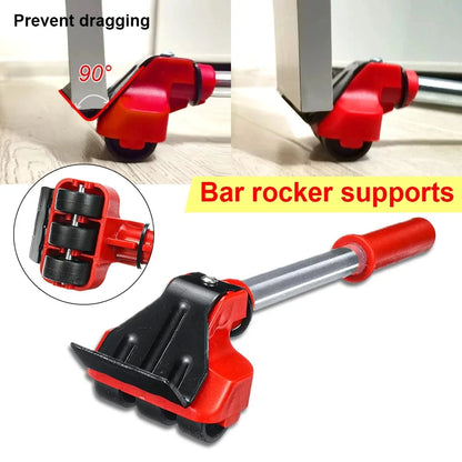 Heavy Duty Furniture Mover Set – Lifter & Roller for Easy Moving