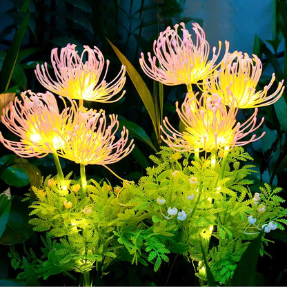 Solar Garden Lights – 3 Realistic Flowers for Yard & Lawn