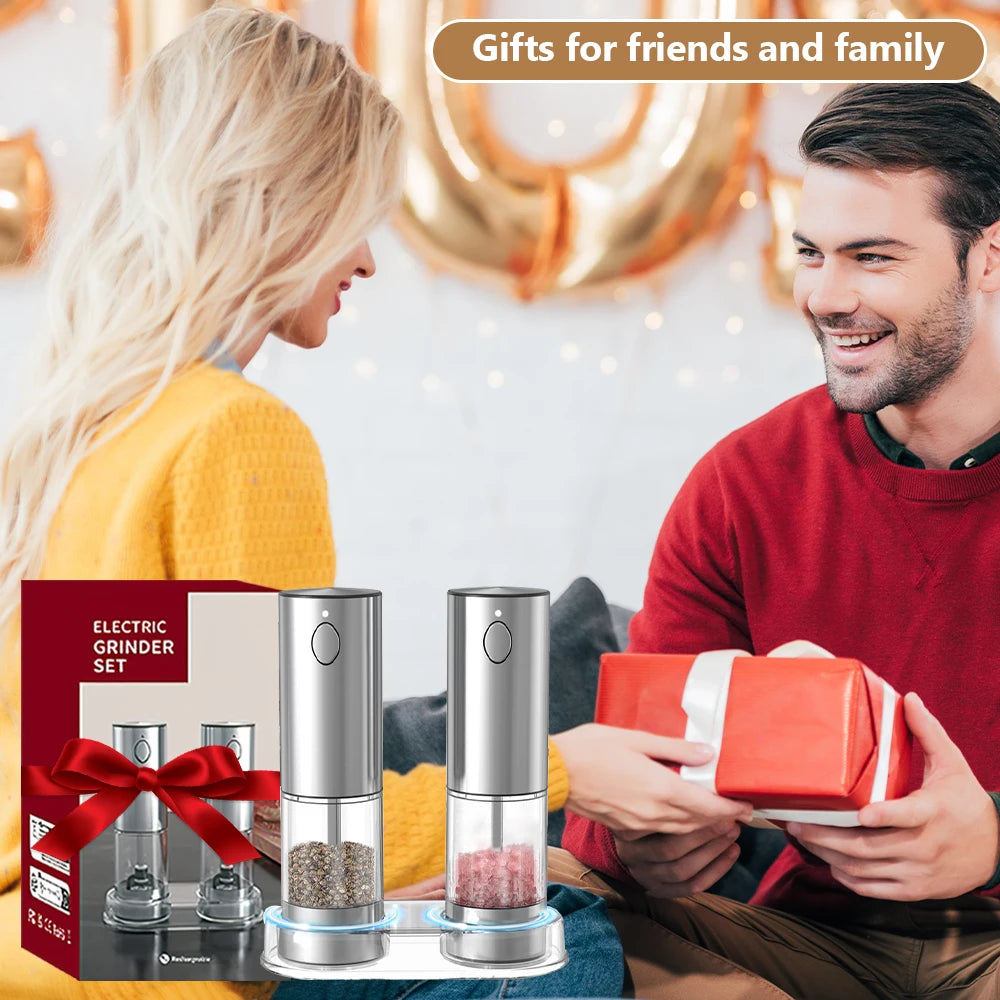 Rechargeable Electric Salt & Pepper Grinder