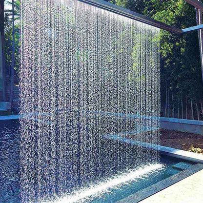 Luxury Rain Curtain Waterfall Fountain