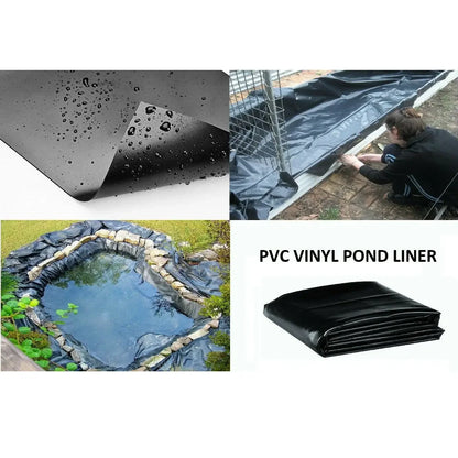 Heavy Duty Waterproof Pond Liner – 5x10ft Durable Garden & Fish Pond Sheet