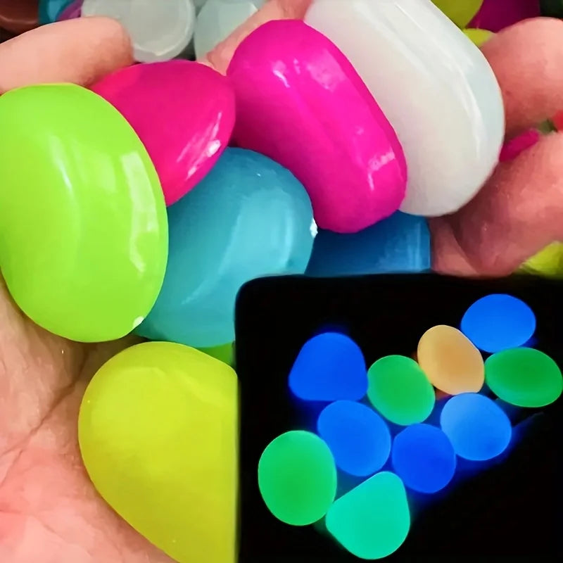 GlowStone  Luminous Garden Pebbles (5/10pcs)