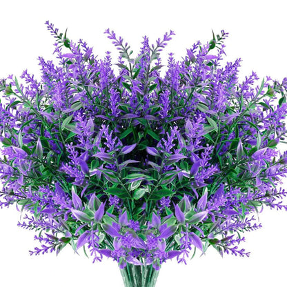 Artificial Lavender Bouquet – Fake Floral Decor for Home & Events
