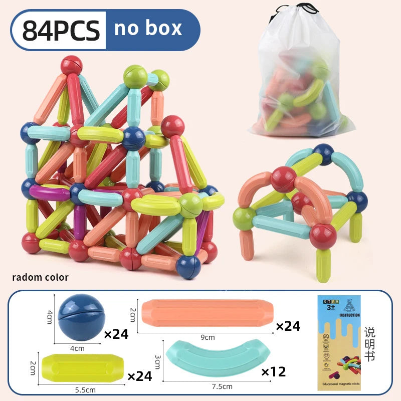 Magnetic Building Blocks | Fun Educational Toy for Kids