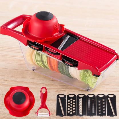 6-in-1 Multi Vegetable Slicer & Julienne Cutter