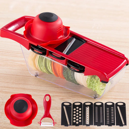 6-in-1 Multi Vegetable Slicer & Julienne Cutter