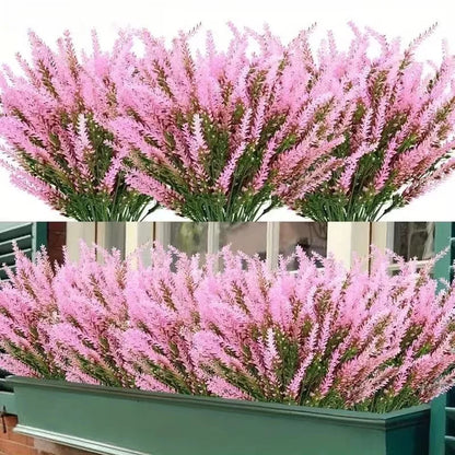 Realistic Lavender Artificial Flowers (2-Pack) – Elegant Home & Outdoor Decor