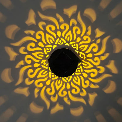 LED Solar Wall Light – Warm White, Waterproof & Outdoor Friendly