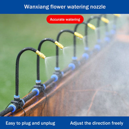Automatic Garden Sprinkler Kit with Copper Nozzle
