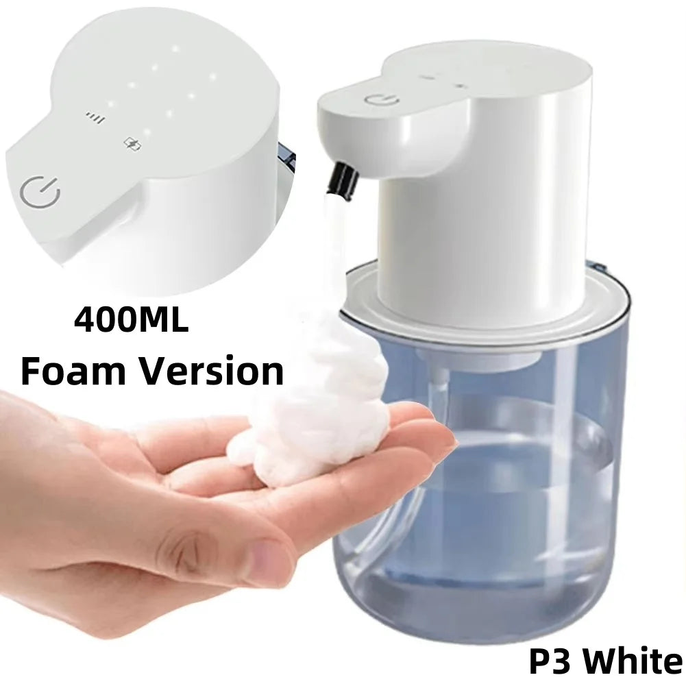 380ml Touchless Foam Soap Dispenser – USB Rechargeable