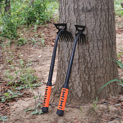 2-in-1 Garden Weeding Shovel & Rake – Stainless Steel Tool